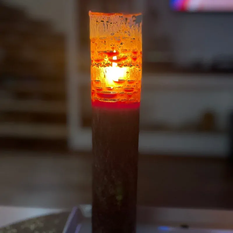 Vysoký válec 28cm- modrý