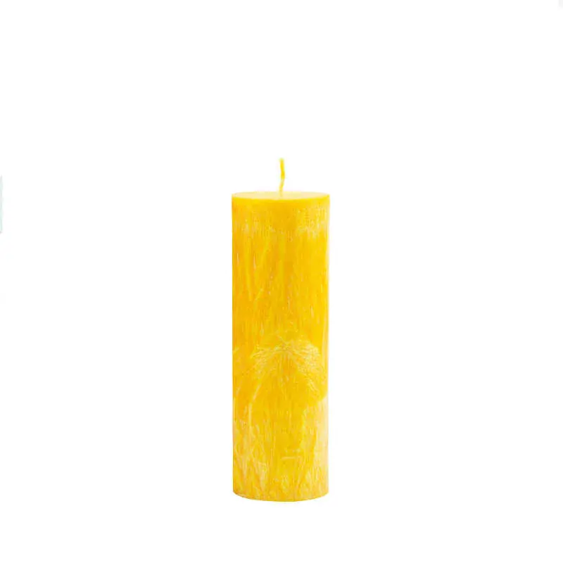 Vysoký válec 20cm- citronově žlutý