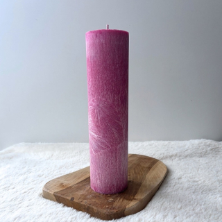 Vysoký válec 25cm- růžový