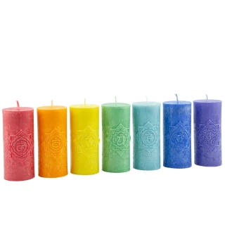 Čakrová sada s 3D symboly- hvězda