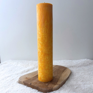 Vysoký válec 28cm- citronově žlutý