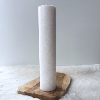 Vysoký válec 28cm- bílý